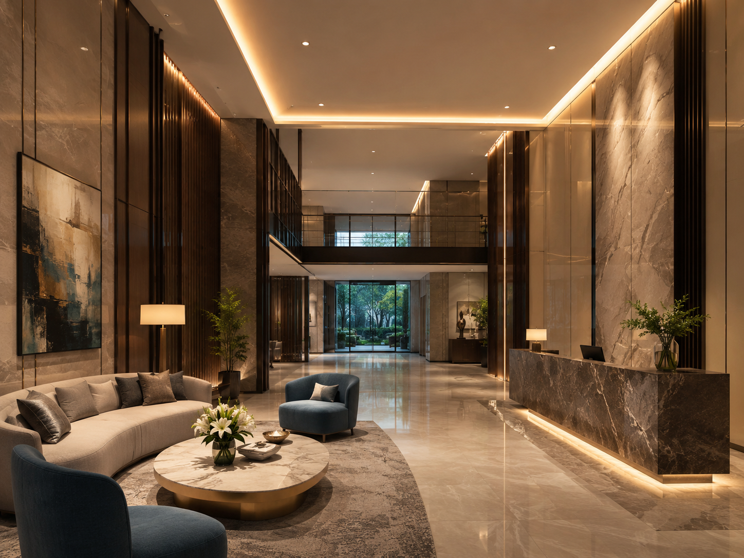 The Legend Entrance Lobby